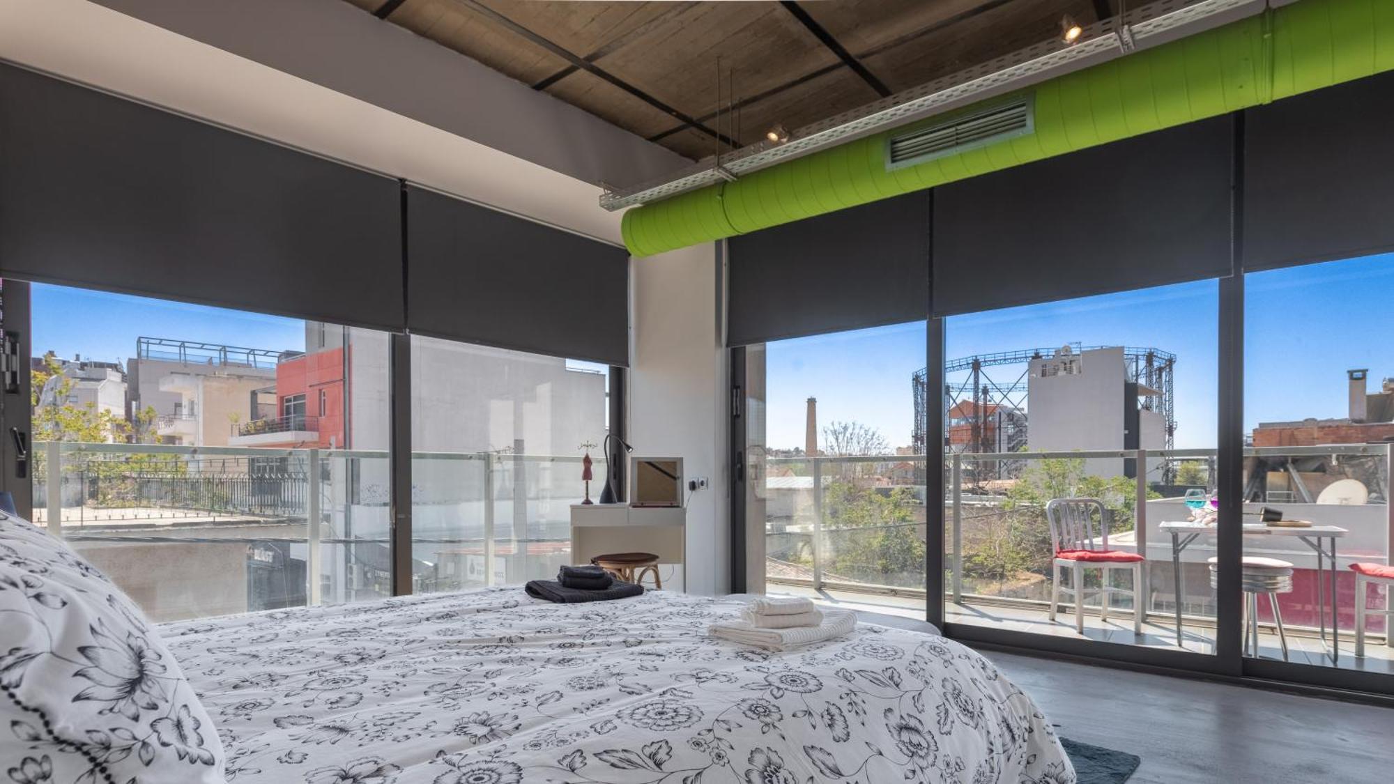 אתונה Ceramus Apartments Gazi View מראה חיצוני תמונה