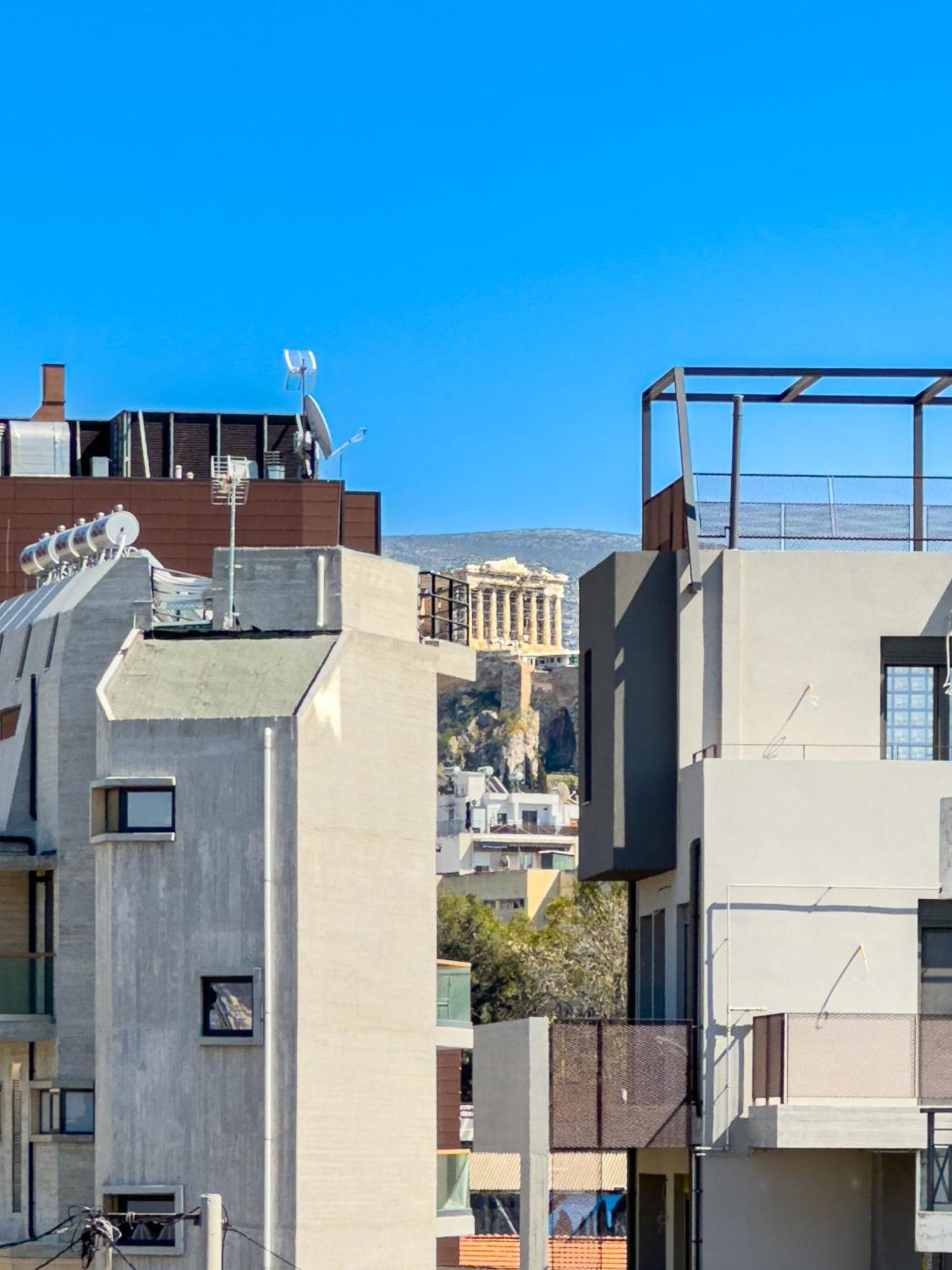 אתונה Ceramus Apartments Gazi View מראה חיצוני תמונה