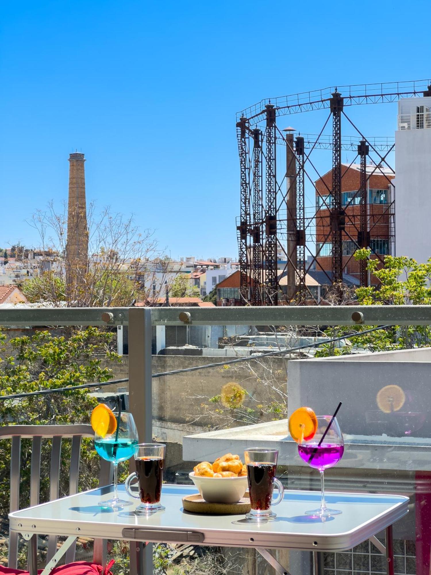 אתונה Ceramus Apartments Gazi View מראה חיצוני תמונה