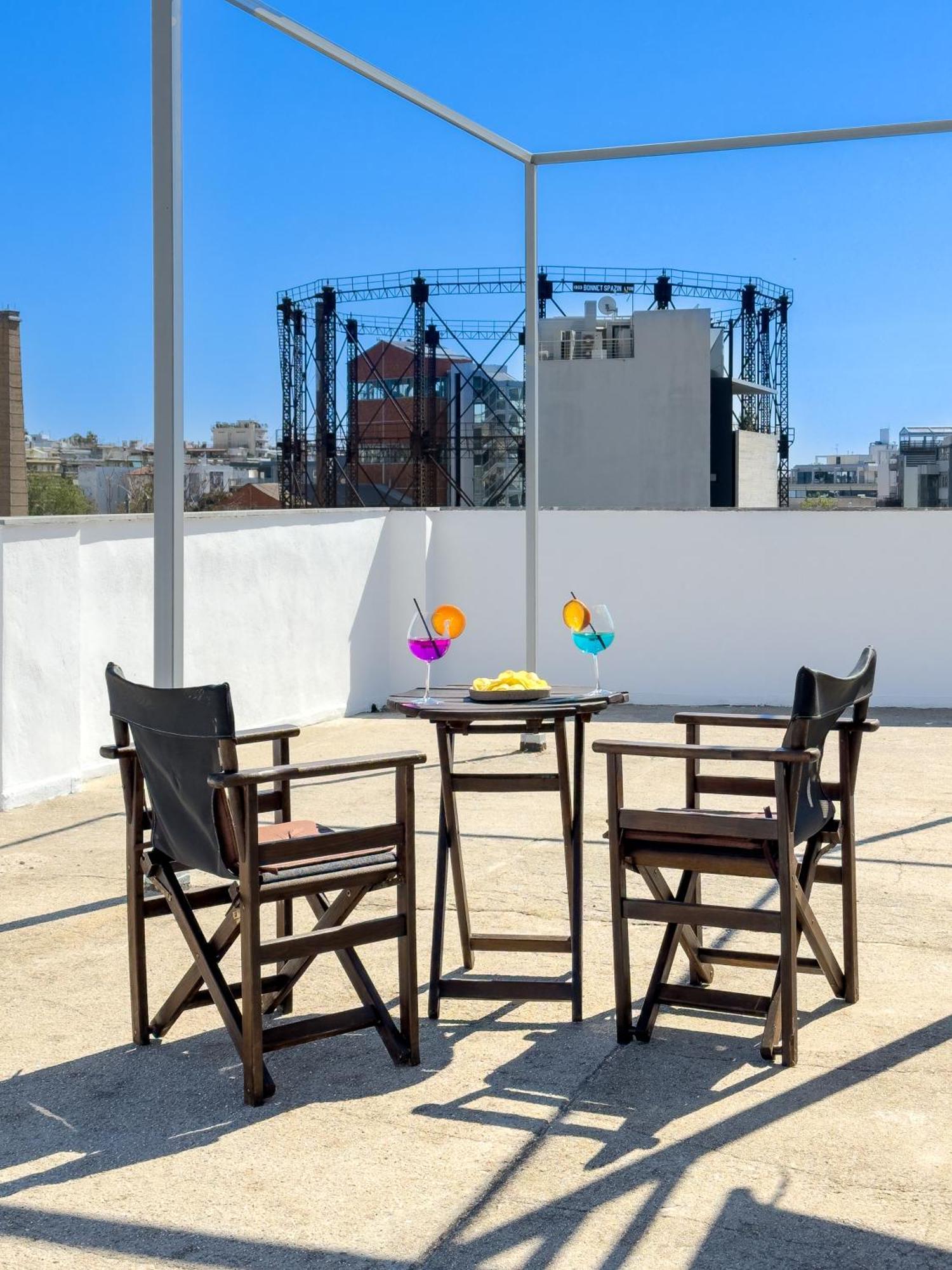 אתונה Ceramus Apartments Gazi View מראה חיצוני תמונה